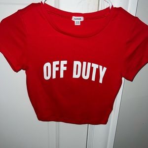 Stormi Tee “Off Duty”